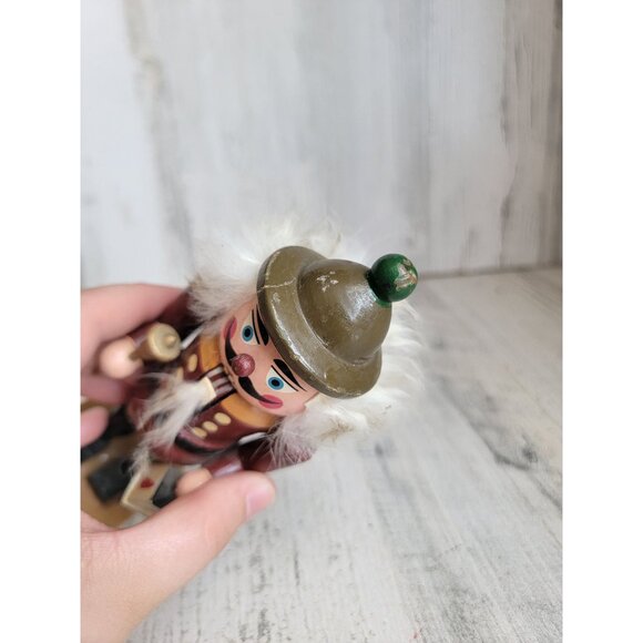 Vintage Enesco AS IS Nutcracker bell lantern figure xmas - Picture 4 of 9